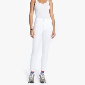 MOTHER High Waisted Looker Ankle Fray | Sz 27